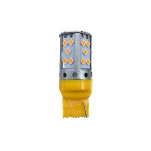 lámpara LED T20 1 polo para luz diurna o posición, Canbus 30W, en blanco o ámbar