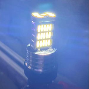lámpara LED T20 1 polo/2 polos chip CSP color blanco para auto, luz diurna o posición