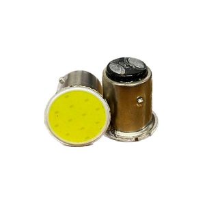 lámpara LED COB 2 polos chata con pata despareja para autos 12V