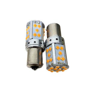 lámpara LED 1 polo Luna Canbus 30W con 35 SMD 3030 para señalización automotriz en blanco, ámbar o rojo