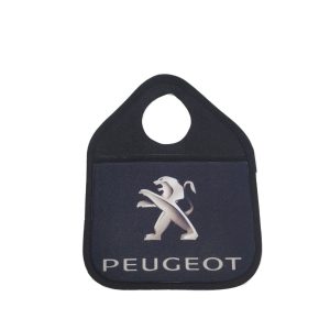 Bolsa Porta Objeto/Basura Para Palanca de Cambio Con Logo Peugeot