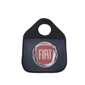 Bolsa Porta Objeto/Basura Para Palanca de Cambio Con Logo Fiat