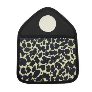 Bolsa Porta Objeto/Basura Para Palanca de Cambio Animal Print Vaca