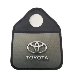 Bolsa Porta Objeto/Basura Para Palanca de Cambio Con logo toyota
