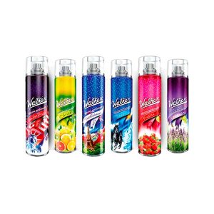 Bulto de 12 aerosoles de silicona perfumada Walker de 400 ml para auto