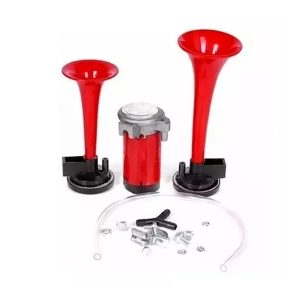 Kit de Bocina con Compresor + 2 Cornetas
