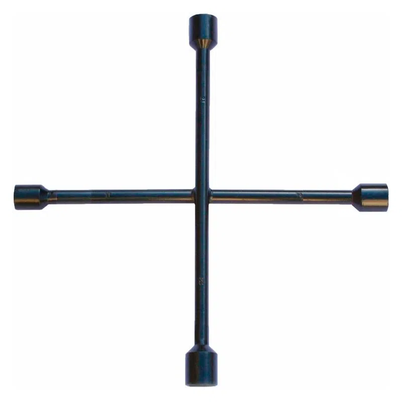 Llave Cruz Universal Económica 4 Bocas 17-19-21-23 mm