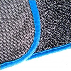 paño de microfibra LAFFITTE AJ47 40x60 cm para secado y pulido automotor sin rayas