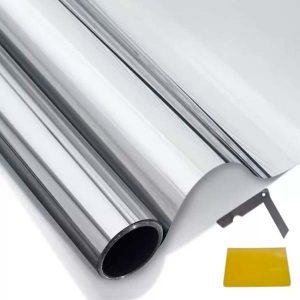 Rollo de polarizado para auto de 3 metros x 0,5m disponible en negro intermedio, negro oscuro y espejado