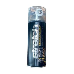 Spray Stretch Laca Brillante transparente para proteger pintura pelable vinilo líquido