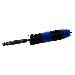 cepillo largo de 25 cm LAFFITTE para limpieza profunda de llantas con cerdas suaves
