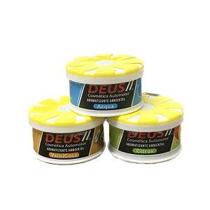 Latas Aromatizante DEUS 40g para Auto