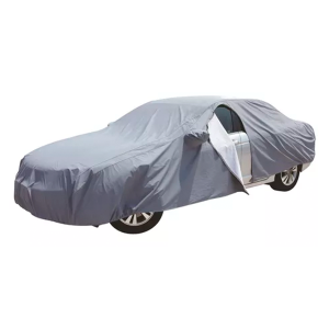 Cubre Auto Impermeable Tricapa con Cierre en Puerta del Conductor