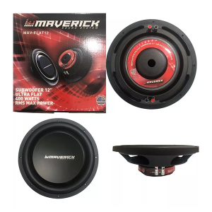 Subwoofer Ultra Slim 12" Maverick MAV FLAT 12 - 400W RMS