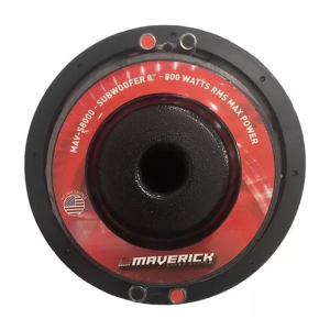 Subwoofer Maverick 8" S8000 - Doble Bobina 800W RMS