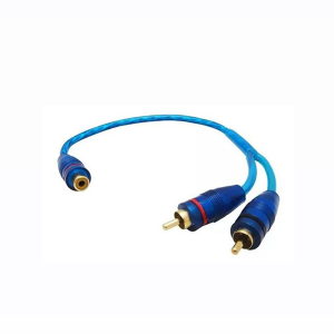 Ficha RCA - Divisor RCA Hembra a 2 RCA Machos