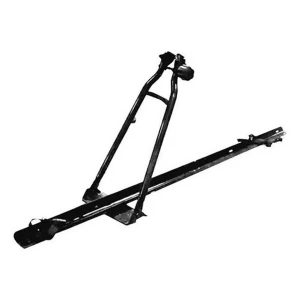 Portabicicletas universal para techo compatible con todo tipo de bicicletas.