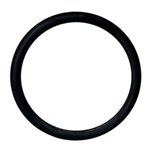 Cubre Volante Cuerina Negro Liso 47cm/50cm/36cm