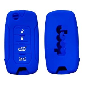 Funda De Llave De Silicona Jeep Renegade AZUL