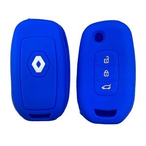 Funda De Llave De Silicona Renault Kwid AZUL