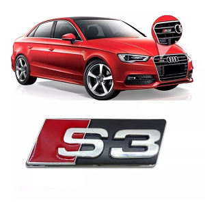 Insignia Audi S3 - Logo Emblema 3D Decorativo