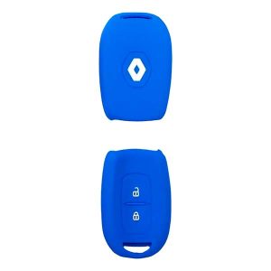 Funda De Llave De Silicona Renault Logan / Duster AZUL
