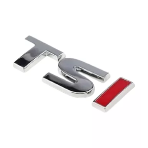 Insignia VW TSI Metal - Emblema Baúl para VW Golf 15/Vento