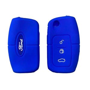 63. Funda De Llave Tipo Navaja Para Ford Focus 2 : Fiesta : EcoSport azul Funda De Llave Tipo Navaja Para Ford Focus 2 / Fiesta / EcoSport azul