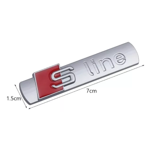 63. Insignia Emblema Audi S Line para Parrilla – Plástico de Alta Calidad Insignia Emblema Audi S Line para Parrilla - Plástico de Alta Calidad