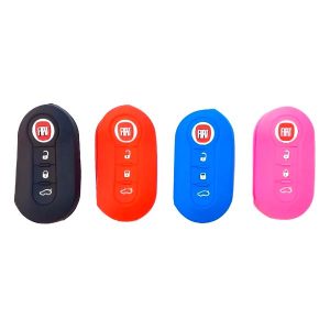 Funda De Llave De Silicona Fiat 500 / Doble / Gran Siena / Bravo / Palio / Mobi