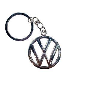 76. Llavero Metálico con Logo de Marca de Auto VOLKSWAGEN llavero metálico con logo de marcas de autos como Fiat, Ford, Chevrolet, Peugeot, Toyota y más