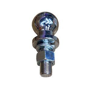 Bocha para tráiler cromada de 1-7/8 pulgadas con arandela y tuerca