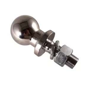 Bocha para tráiler cromada de 1-7/8 pulgadas con arandela y tuerca