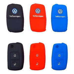 Funda De Llave VW 2 Botones – Amarok / Saveiro – Silicona colores