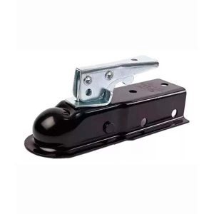 Tortuga de enganche para tráiler de hierro compatible con bochas de 1-7/8 y 2 pulgadas