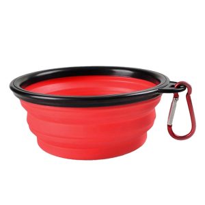 Bowl Plegable para Mascota con Gancho – Compacto y Práctico