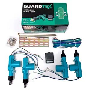 Kit Cierre Centralizado Guardtex Universal – 4 Puertas (Incluye Central y Motores)