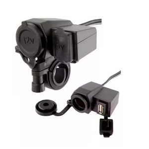 Toma 12V USB + Encendedor para Motos