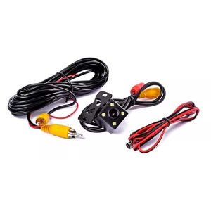 Cámara de retroceso KUBE KCAM-015 para atornillar, resistente al agua, resolución VGA, para autos y camionetas