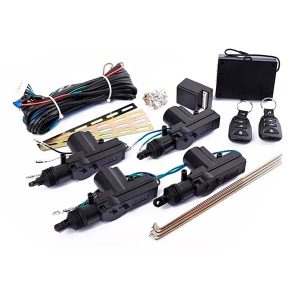 kit de cierre centralizado KUBE con control remoto para 4 puertas