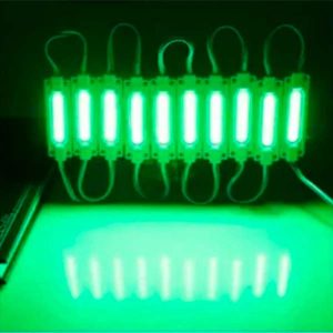 módulo LED COB 12V/24V para cartelería y letras corpóreas, colores varios