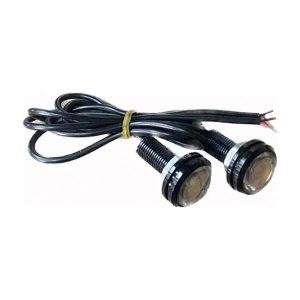 Ojo de Águila LED 23 mm con lupa para auto, moto o camioneta – Disponible en 6 colores
