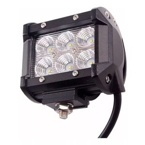 Faro LED 18W 6 LED Epistar Spot/Flood Para Auto, Moto Y 4x4
