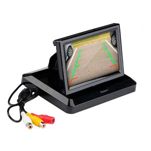 Display Rebatible 4.3" Guartex GDP-20 – Doble Entrada RCA, Auto Switch Cámara Marcha Atrás