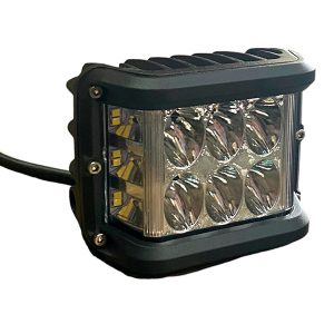 Faro Led Cuadrado Ambar 36W 12V/24V