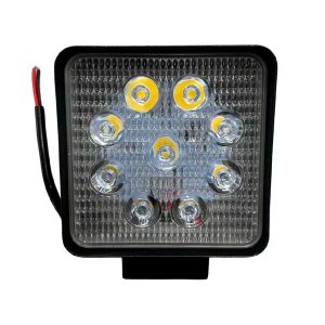 Faro Led Cuadrado 9 LED 27W 12V/24V