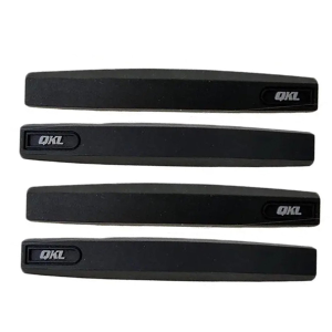 Protector Salva Puertas Corto 4 Piezas - Adhesivo Universal QKL negro
