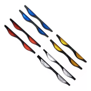 Protector Salva Puerta Reflectivo con Ojo de Gato - Pack de 4 Piezas