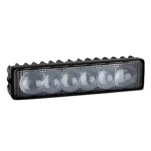 Faro Rectangular Con Lupa 6 LED 18W