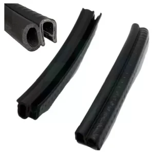 Protector Salva Puerta de Goma PVC a Presión - Pack de 2 Piezas